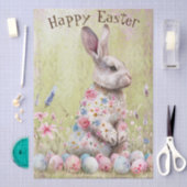 Papier Mousseline Easter Spring Bunny Tissue Paper (Artisanat)