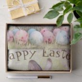 Papier Mousseline Easter Spring Bunny Tissue Paper (Cadeau)