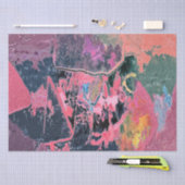 PAPIER MOUSSELINE EAU DE FLUX (Artisanat)