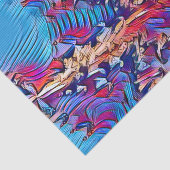 PAPIER MOUSSELINE EAU DE FLUX (Détail)