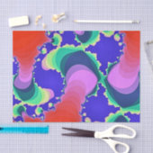 PAPIER MOUSSELINE EAU DE LA RIVIÈRE SWIRLING (Artisanat)