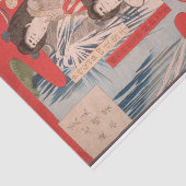 Papier Mousseline Eau en cascade par Tsukioka Yoshitoshi (Détail)