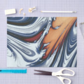 PAPIER MOUSSELINE EAU NAVIGABLE (Artisanat)