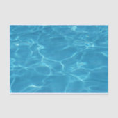 Papier Mousseline Eaux bleues (Recto)