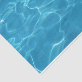 Papier Mousseline Eaux bleues (Détail)