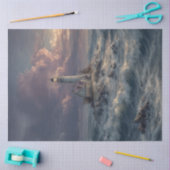 Papier Mousseline Eaux tempérées du phare de Decoupage (Artisanat)