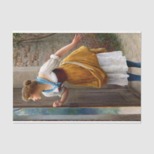Papier Mousseline Eavesdropping (par Eugene de Blaas)