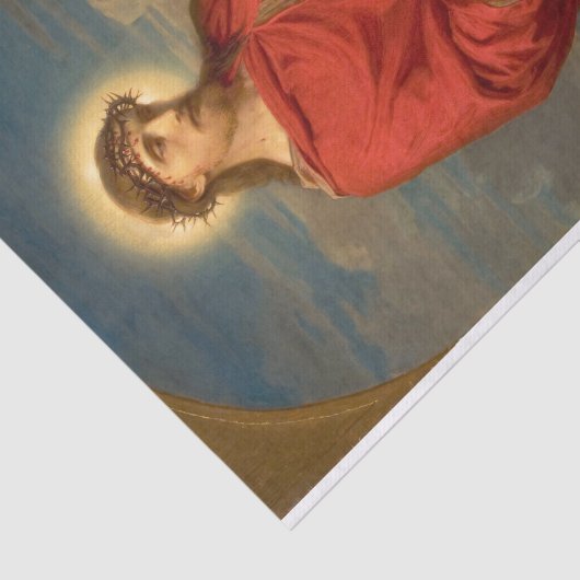 Papier Mousseline Ecce homo, Otto Mengelberg, Decoupaje (Détail)