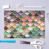 Papier Mousseline Échelles de luxe de sirène de parties (Artisanat)