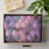 Papier Mousseline Échelles roses de sirène d'échelles de parties (Cadeau)