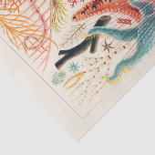 Papier Mousseline Echinodermes australiens de la Grande Barrière de  (Détail)