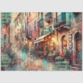 Papier Mousseline Echos d'Italie (Recto)