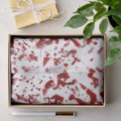 Papier Mousseline Éclaboussure de sang (Cadeau)