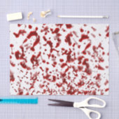 Papier Mousseline Éclaboussure de sang (Artisanat)