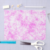 Papier Mousseline Éclaboussure rose (Artisanat)