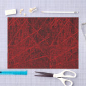 Papier Mousseline Éclaboussure rouge (Artisanat)