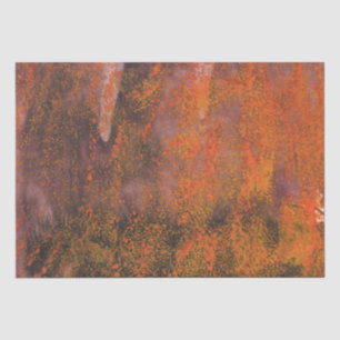 Papier Mousseline éclaboussures orange Abstraites