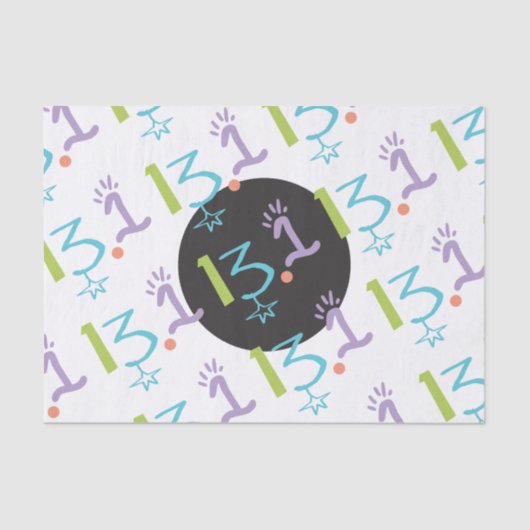 Papier Mousseline Eclectique 13.1 Papier à thème demi-marathon (Recto)