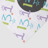 Papier Mousseline Eclectique 13.1 Papier à thème demi-marathon (Détail)