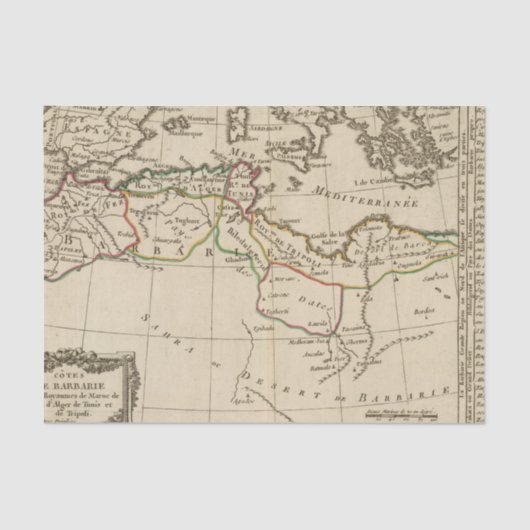 Papier Mousseline École de l'Afrique (Recto)