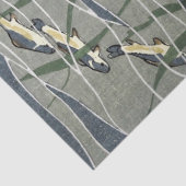 Papier Mousseline École de poissons à Kelp (Détail)