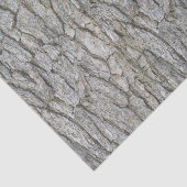 Papier Mousseline Écorce d'arbre grise rustique (Détail)