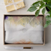 Papier Mousseline Écossais Highland Vache Calf Fleur sauvage Découpa (Cadeau)