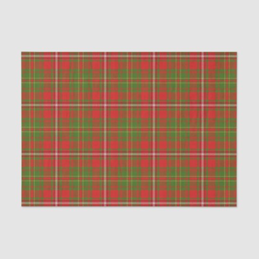 Papier Mousseline Ecosse Cadeaux Clan Hay Tartan (Recto)