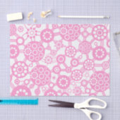 Papier Mousseline Écosystème - rose (Artisanat)