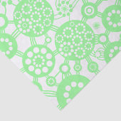 Papier Mousseline Écosystème - Vert menthe (Détail)