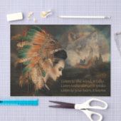 Papier Mousseline Écouter le vent (Artisanat)