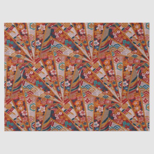 Papier Mousseline Écrans Tissu oriental (Recto)