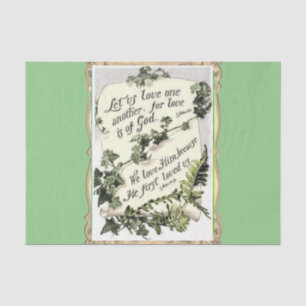 Papier Mousseline Écriture avec Ivy
