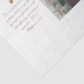 Papier Mousseline Écriture Dame Du Découpage Rose (Détail)