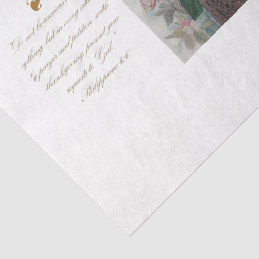 Papier Mousseline Écriture Dame Du Découpage Rose (Détail)