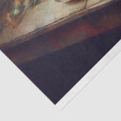 Papier Mousseline Écriture (Jean 1:14) Découpage de la vie morte (Détail)