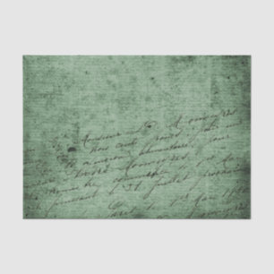 Papier Mousseline Écriture manuscrite de style vintage sur un Arrièr