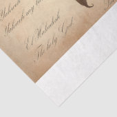 Papier Mousseline Écriture Noms de Dieu Wisteria Découpage (Détail)