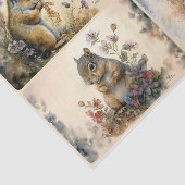Papier Mousseline Écureuil de printemps (Détail)