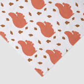 Papier Mousseline Écureuil rouge (Détail)