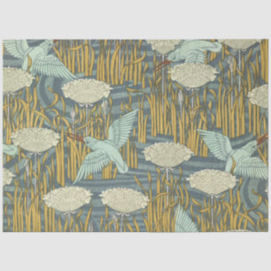 Papier Mousseline Écureuils Art Nouveau