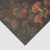 Papier Mousseline Écureuils - Peinture à l'huile Style Papier Tissu (Détail)