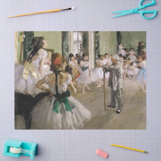 Papier Mousseline Edgar Degas - Classe Danse (Artisanat)
