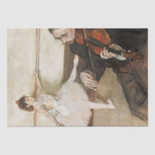 Papier Mousseline Edgar Degas Cours de danse. Impressionnisme vintag