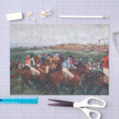 Papier Mousseline Edgar Degas - Course de Gentlemen (Artisanat)