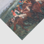 Papier Mousseline Edgar Degas - Course de Gentlemen (Détail)