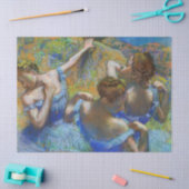 Papier Mousseline Edgar Degas - Danseurs Bleus (Artisanat)