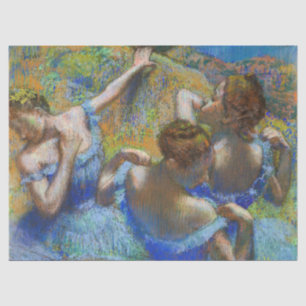 Papier Mousseline Edgar Degas - Danseurs Bleus