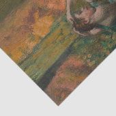 Papier Mousseline Edgar Degas - Danseurs, rose et vert (Détail)