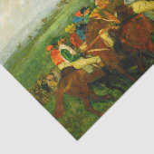Papier Mousseline Edgar Degas Équitation (Détail)